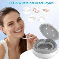 Invisalign Retainer Care 101: Kunaon USB-C Rechargeable UV Case ngéléhkeun Kr...